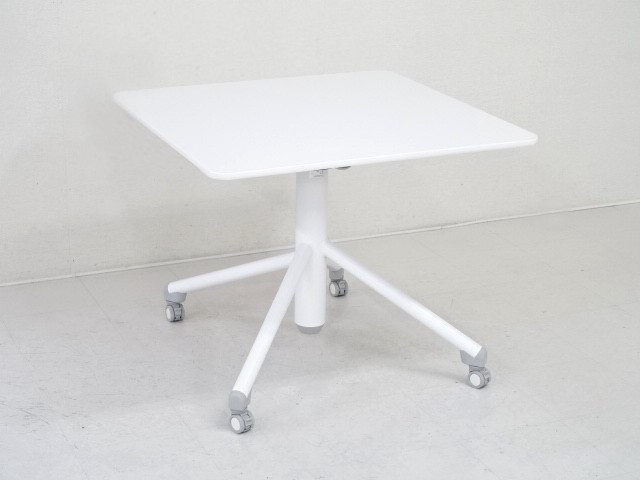 中古｜イトーキ｜ソレイユ｜会議テーブル（キャスター脚・天板フラップ