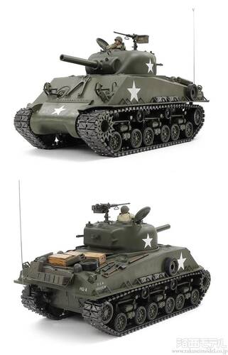 タミヤ 56048 1/16 M4シャーマン(105MM 榴弾砲搭載型)：ラジコン専門店
