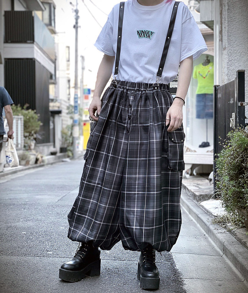 Jean Paul Gaultier サルエルパンツ 総柄 マルチ スタッズ 中古・古着通販】Jean Paul GAULTIER (ジャンポールゴルチエ) 総柄