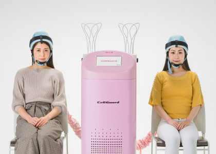 頭皮冷却装置＜セルガード＞｜薄毛改善・発毛専門のリーブ21【公式】