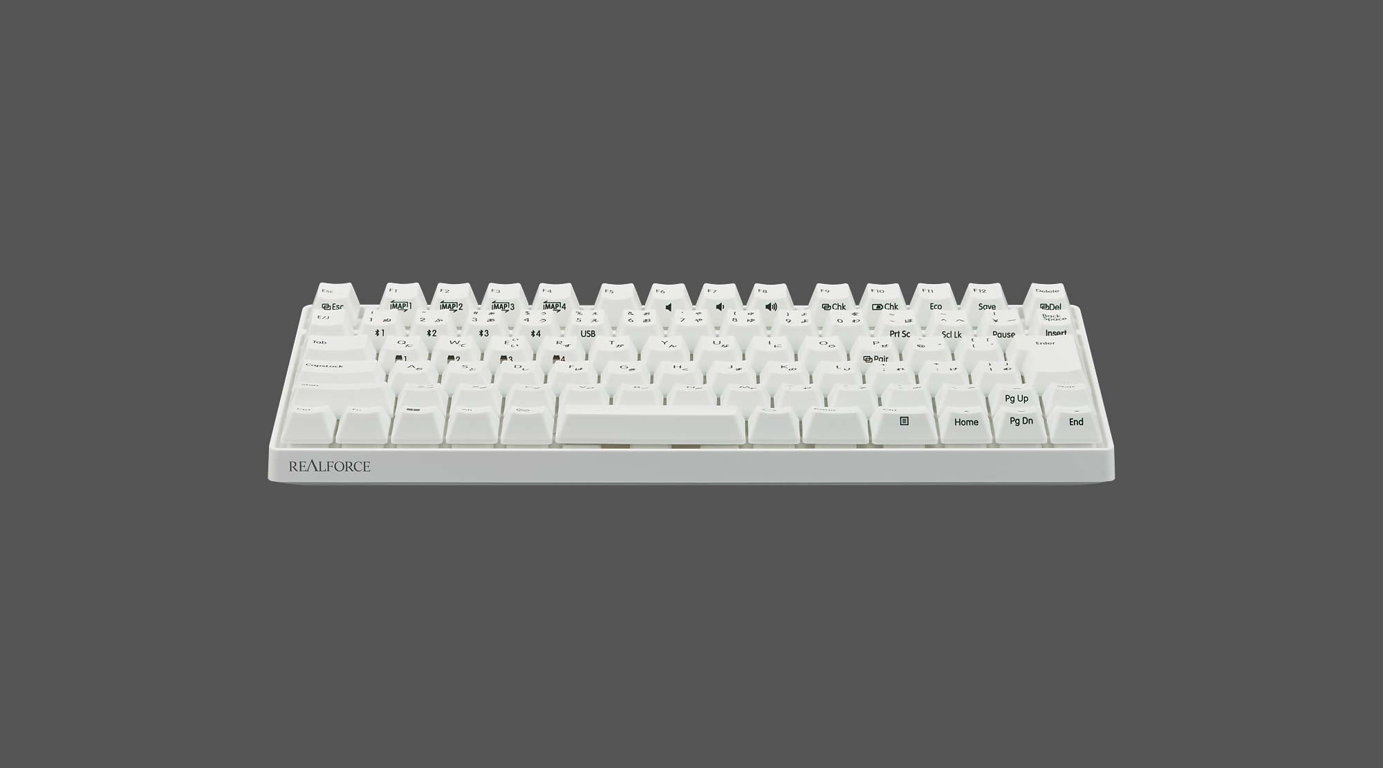 最終値下げ】REALFORCE RC1 ホワイト 日本語配列 荷重45g 人気
