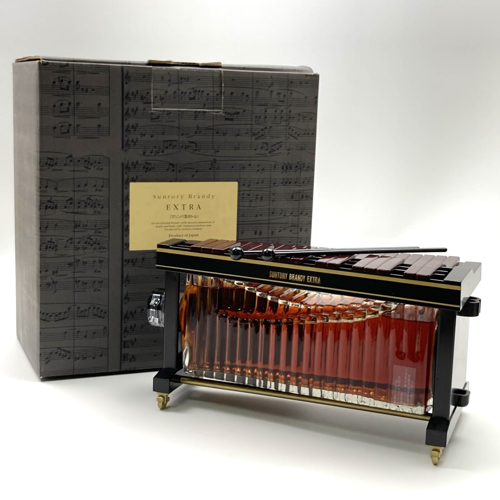 SUNTORY サントリー ブランデー EXTRA エクストラ マリンバ型ボトル