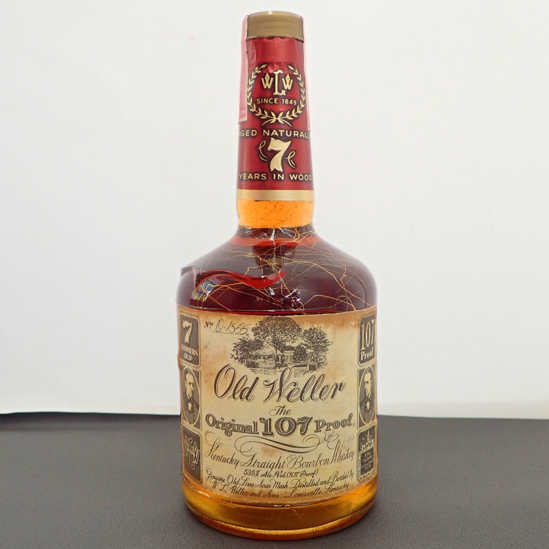 希少 古酒 Old Weller オールドウェラー7年 バーボンウイスキー 古酒