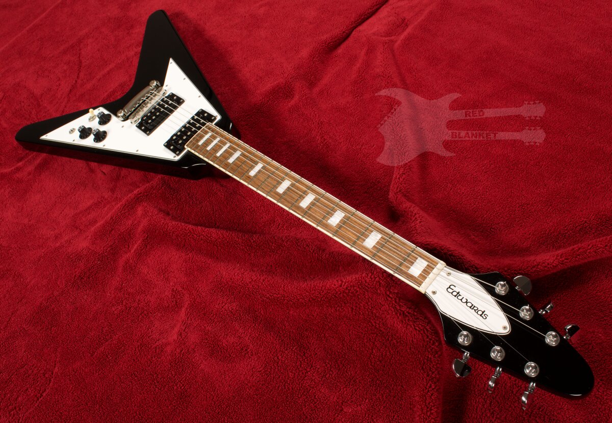 Edwards By ESP Flying V E-FV-120D Black