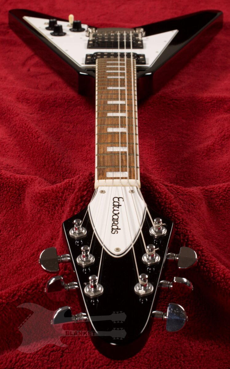 Edwards By ESP Flying V E-FV-120D Black