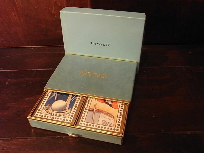 Tiffanyトランプ、ティファニートランプ、トランプカード、ビンテージ