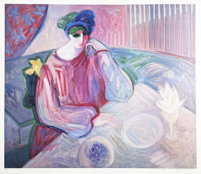 Barbara Wood - Table For One | Renjeau Art Galleries