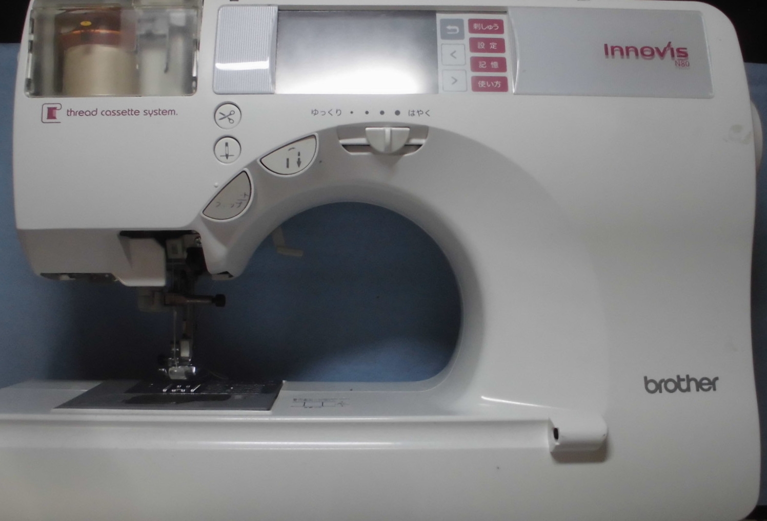 ブラザー 刺しゅう ミシン イノヴィスN80 刺しゅう機つき ジャンク