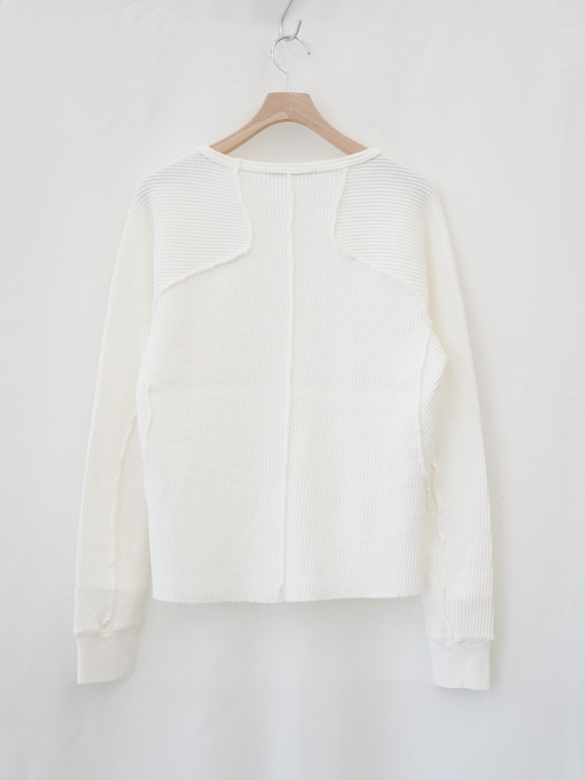 ワッフルサーマルロングスリーブTシャツ - ネヴァーフォーゲット