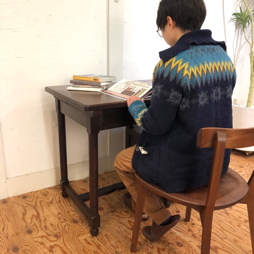 辰巳木工 片袖デスク 吉田璋也 鳥取民芸 ヴィンテージ 民芸 伝統 机 書斎