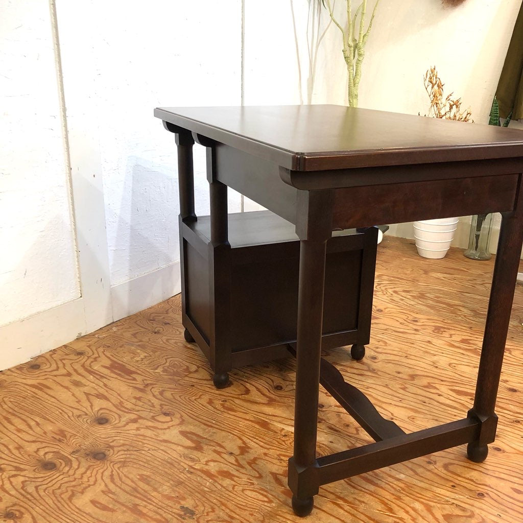 辰巳木工 片袖デスク 吉田璋也 鳥取民芸 ヴィンテージ 民芸 伝統 机 書斎