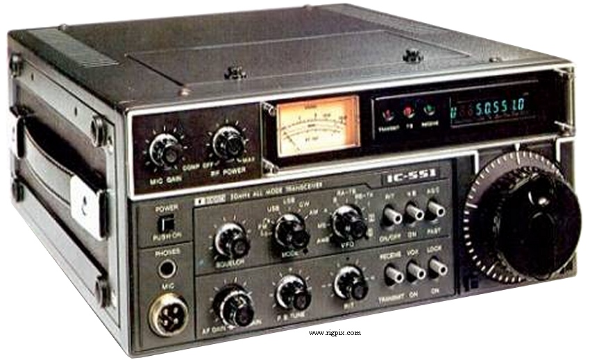 RigPix Database - Icom - IC-551