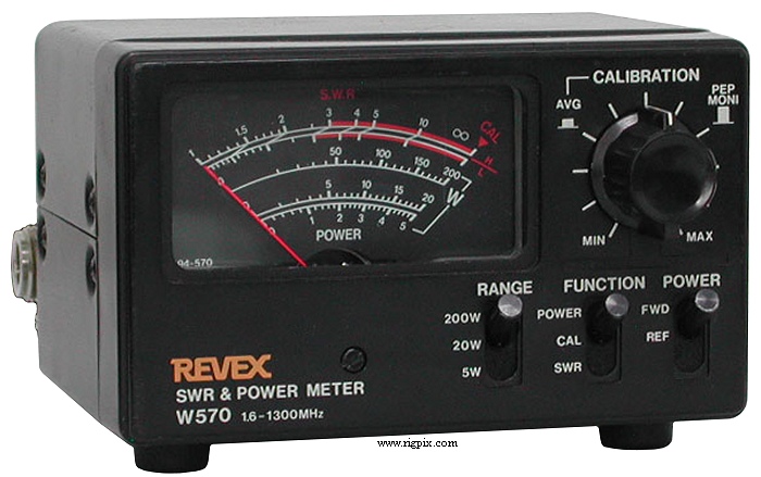 REVEX 5KW SWR & POWER METER W510 1.6-30MHz