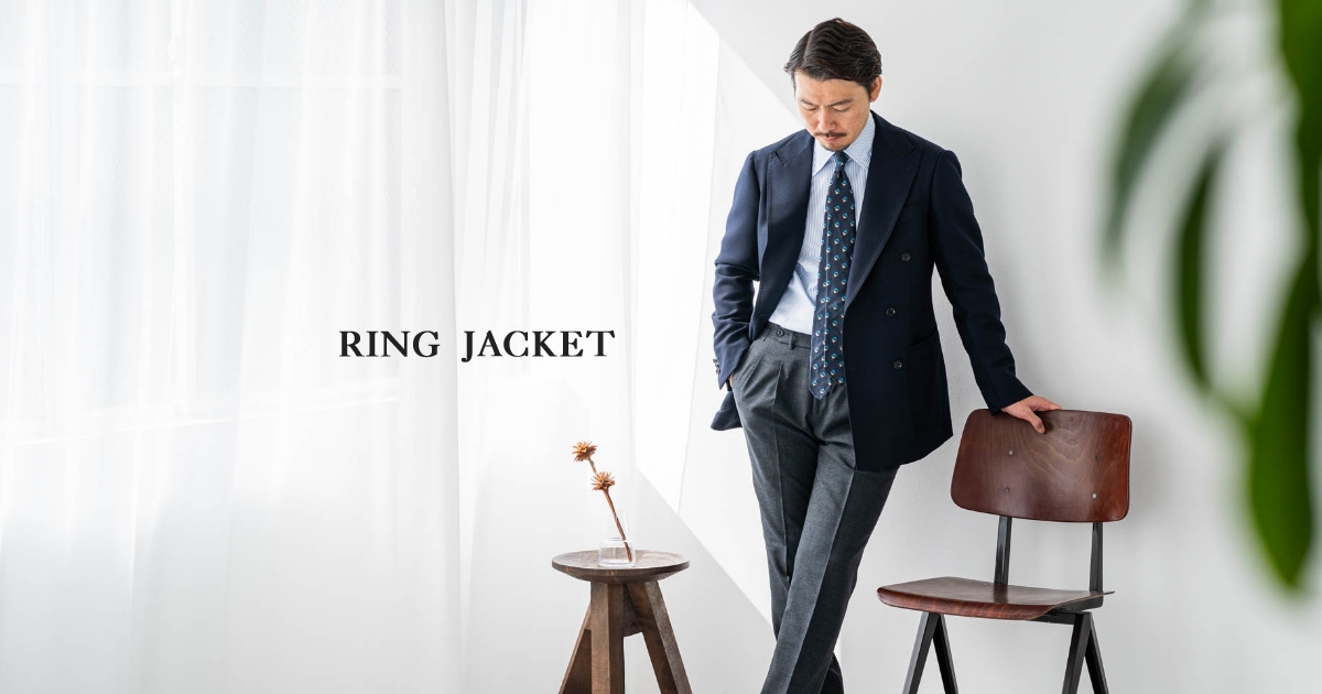 Ring jacket サファリジャケット＆ジレ 2023 Autumn & Winter – Safari