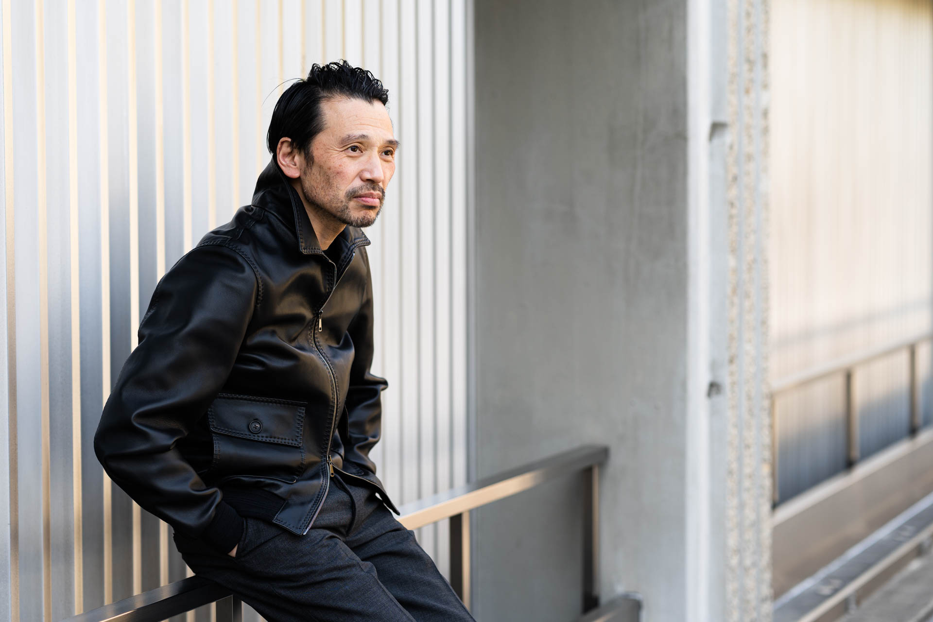 2023 Spring & Summer – Sheep Leather Blouson – | RING JACKET