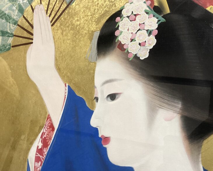 中尾淳 作 『舞妓』 ｜骨董品買取 緑和堂