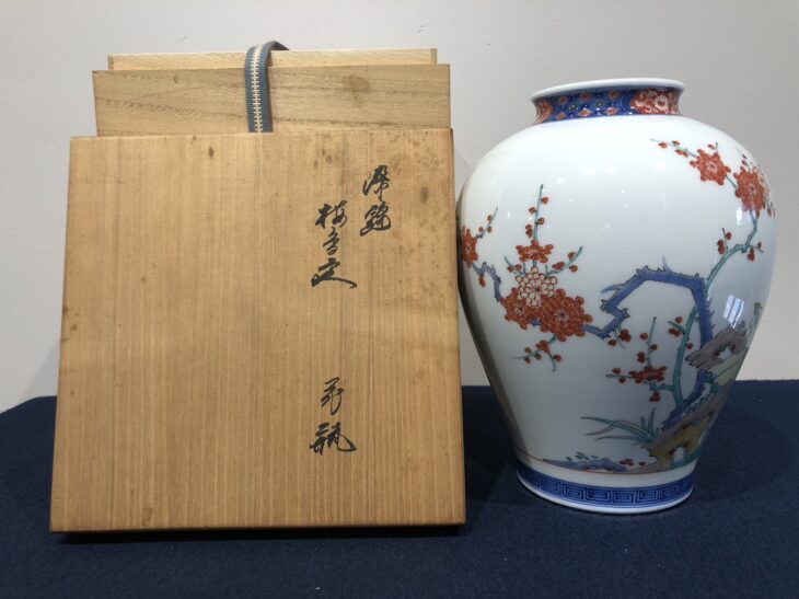 境道一 粉引 花入れ 花瓶 境道一 粉引 花入れ 花瓶