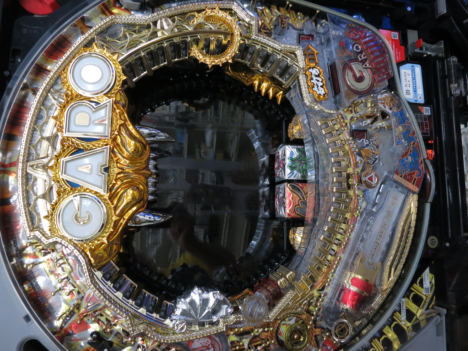 CR牙狼魔戒閃騎鋼XX 実機