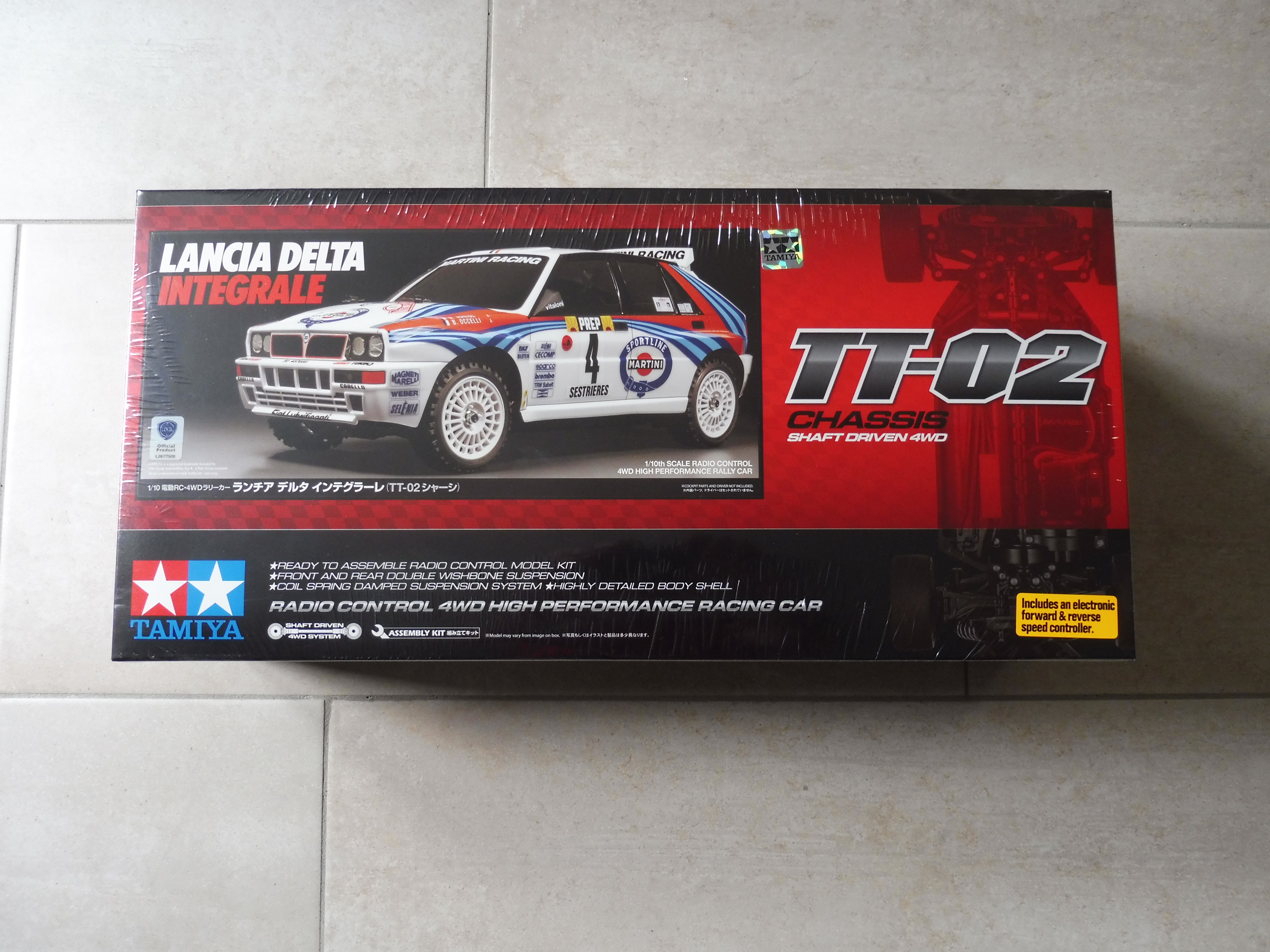 WMS RC SHOP - Tamiya Lancia Delta HF Integrale | TT-02 # 58570