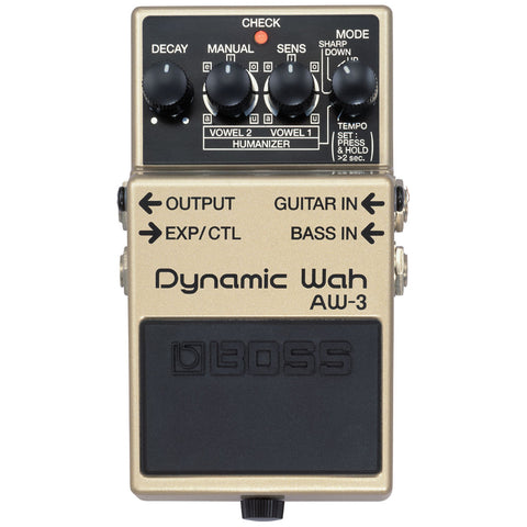 Boss AW-3 Dynamic Wah Envelope Filter – Woodsy's Music