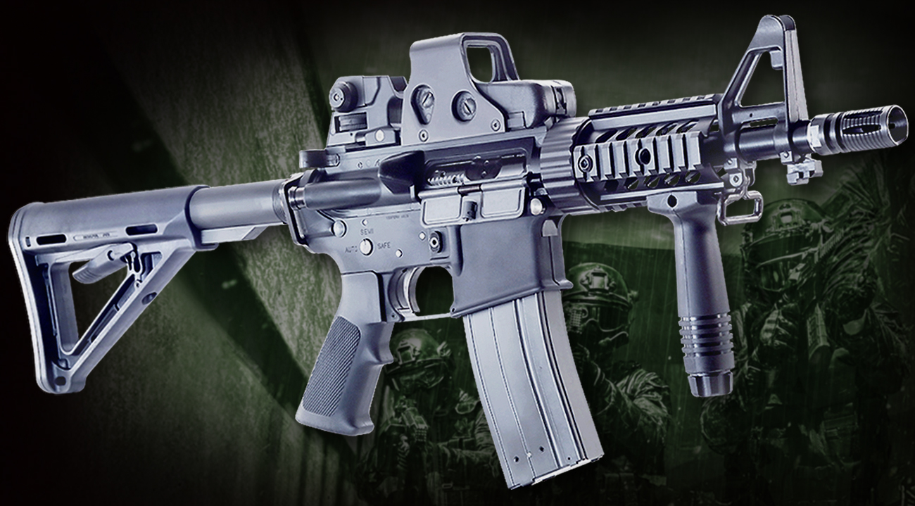 WA M1A1 PDW マグプルカスタム ガスブローバック中古美品 WA] M4A1 PDW