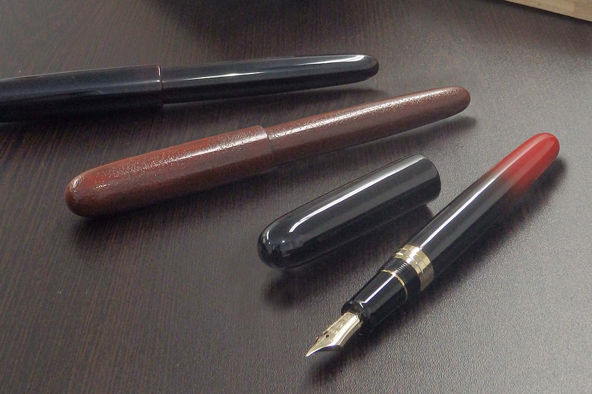 セーラー万年筆、漆塗りの「伝統工芸 麗」シリーズ。8万円 - Impress Watch