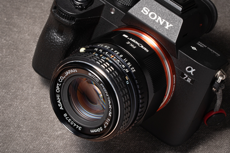 ジャンク品オールドレンズをお手頃マウントアダプターで愉しむ【いつ