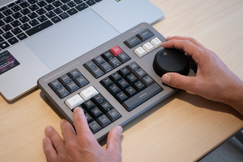 動画編集を専用コントローラで時短 「DaVinci Resolve Speed Editor