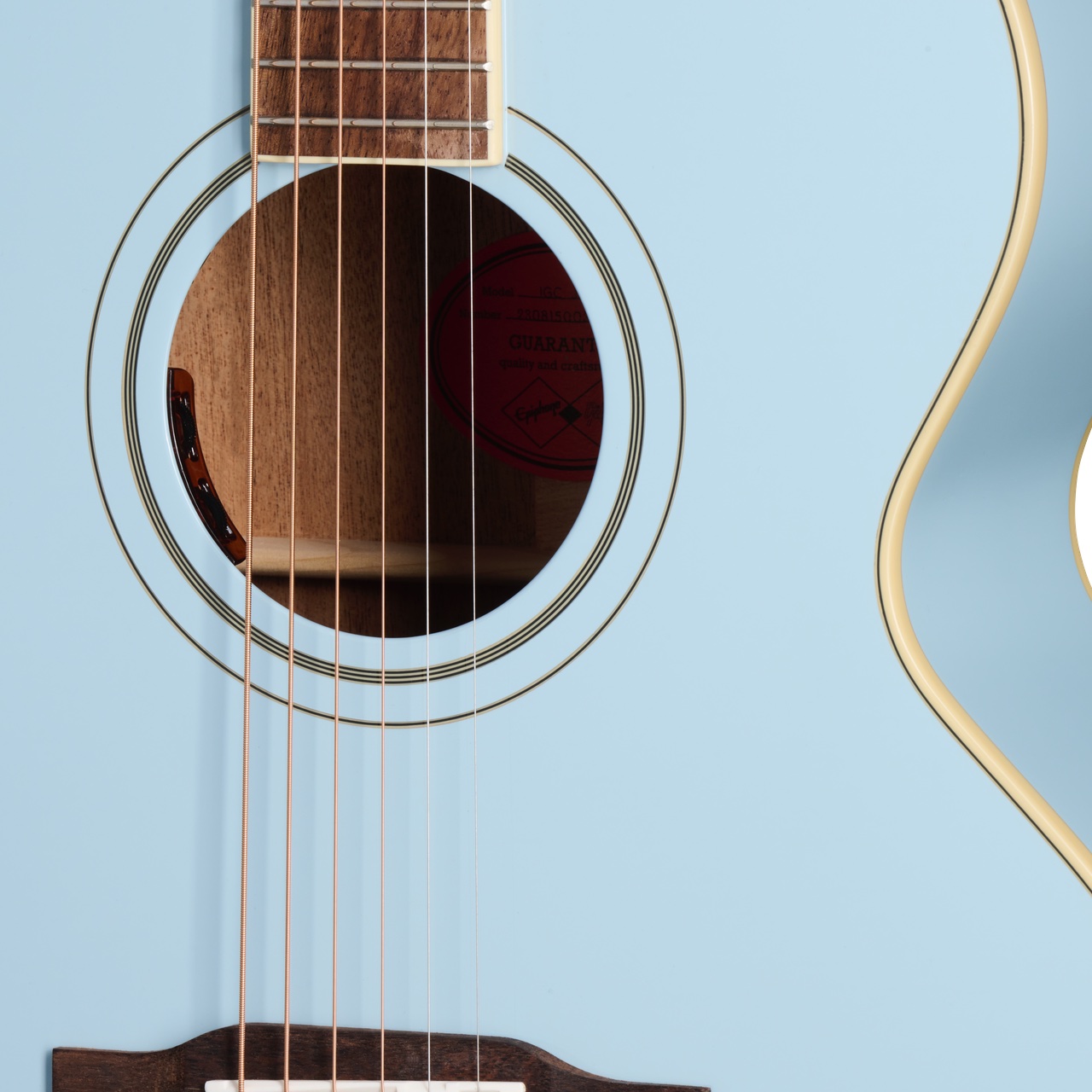 Epiphone エピフォン J-180 LS Frost Blue アコースティックギター by