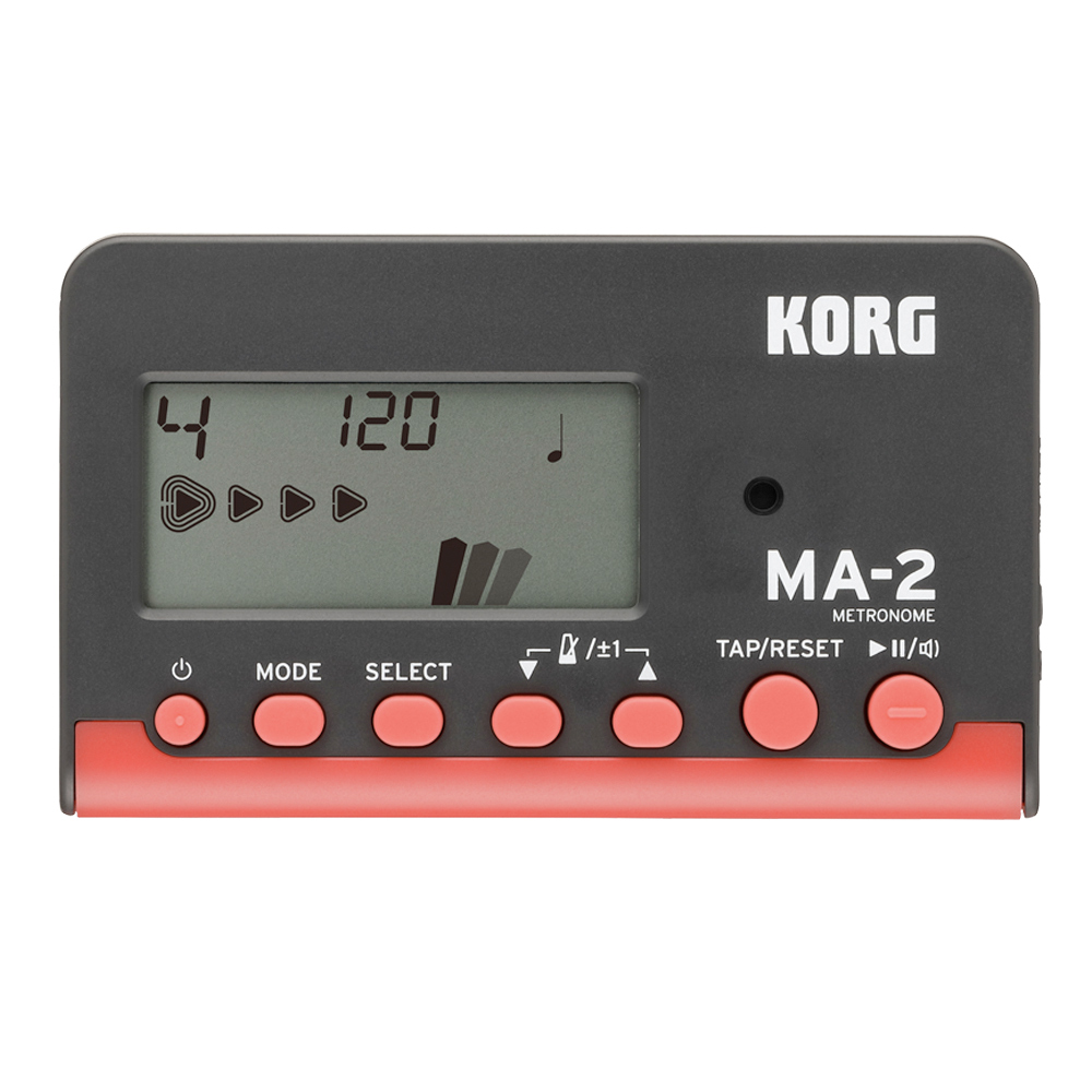 KORG コルグ MA-2 ソロ メトロノーム ブラック レッド リズム 練習