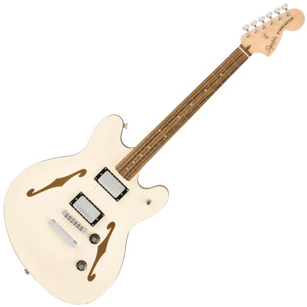 SQUIER スクワイヤー Affinity Starcaster Deluxe Olympic White