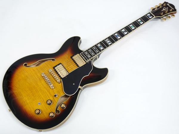 Ibanez アイバニーズ AS153 / Antique Yellow Sunburst < Used / 中古