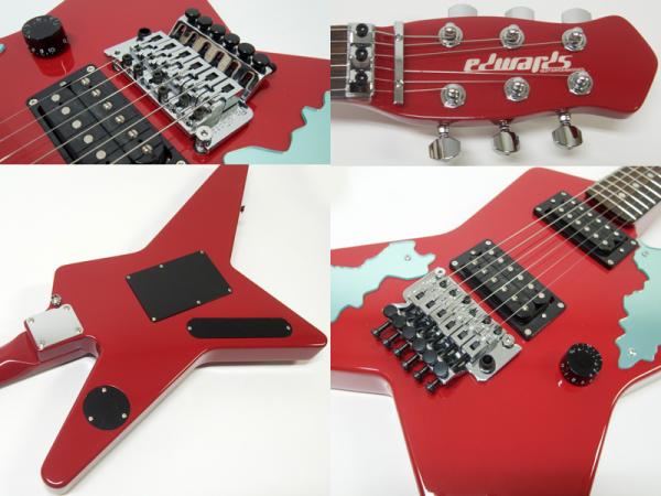 EDWARDS エドワーズ E-RS-145G/R ローズ指板 高崎晃 モデル ランダム