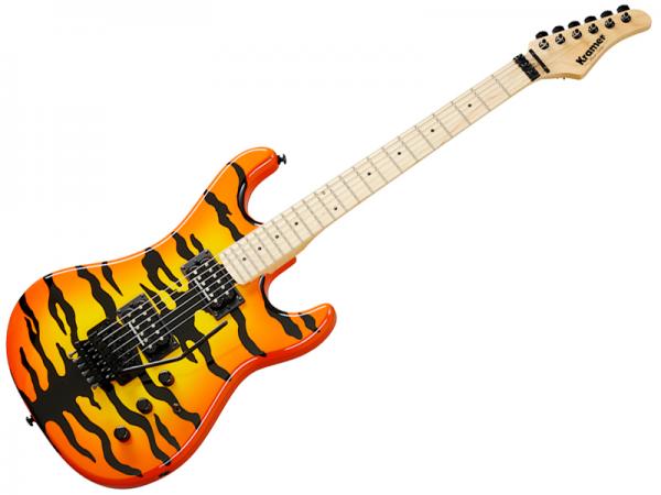 KRAMER クレイマー Pacer Vintage Orange Burst w/ Tiger ペイサー