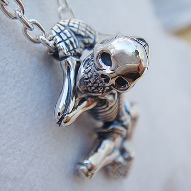 アンティーク 19s スカル髑髏骸骨ネイバーフッドインダストリアル