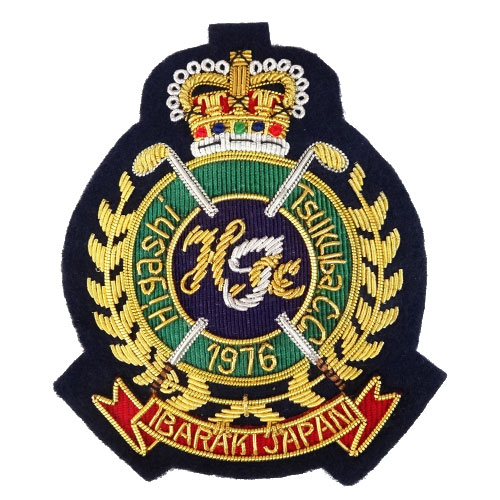 金モールエンブレム】ゴルフ・ブレザー用モール金属エンブレム・各種