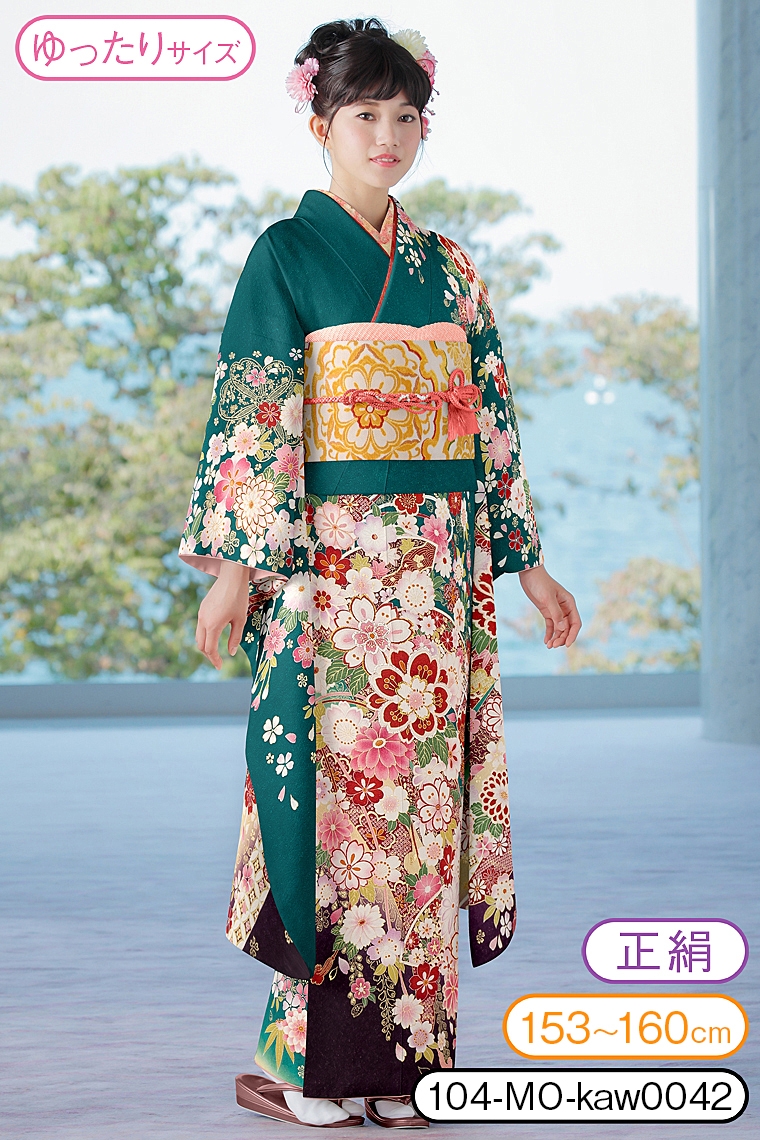 X'mas2日間限定お願下げ中！ 振袖 ほぼ新品 振袖単品 着物 洗える着物