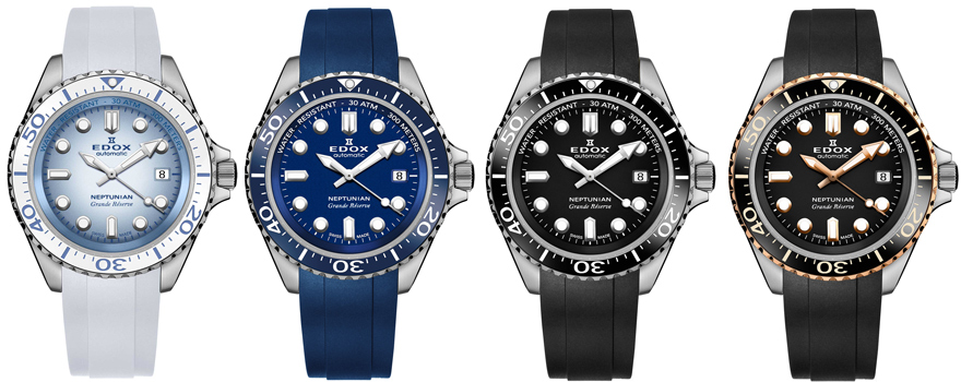 2025新作】エドックスが「ネプチュニアン グランデ リザーブ デイト