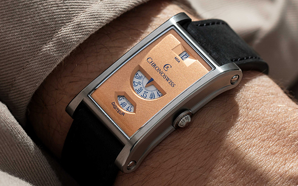 20年ぶり待望の復刻！ クロノスイスの針のない機械式腕時計「ネオ