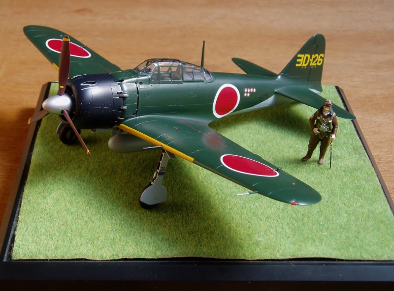 TAMIYA 1/48 零戦52型 海賊プラモデル屋完成品】TAMIYA 1⁄48