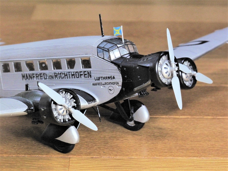 ドイツレベル 1/48 ドイツ空軍 ユンカース Ju52/3m 輸送機 プラモデル