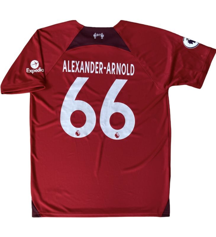 長袖】21-22リヴァプール アーノルド 66番 ユニフォーム Mサイズ