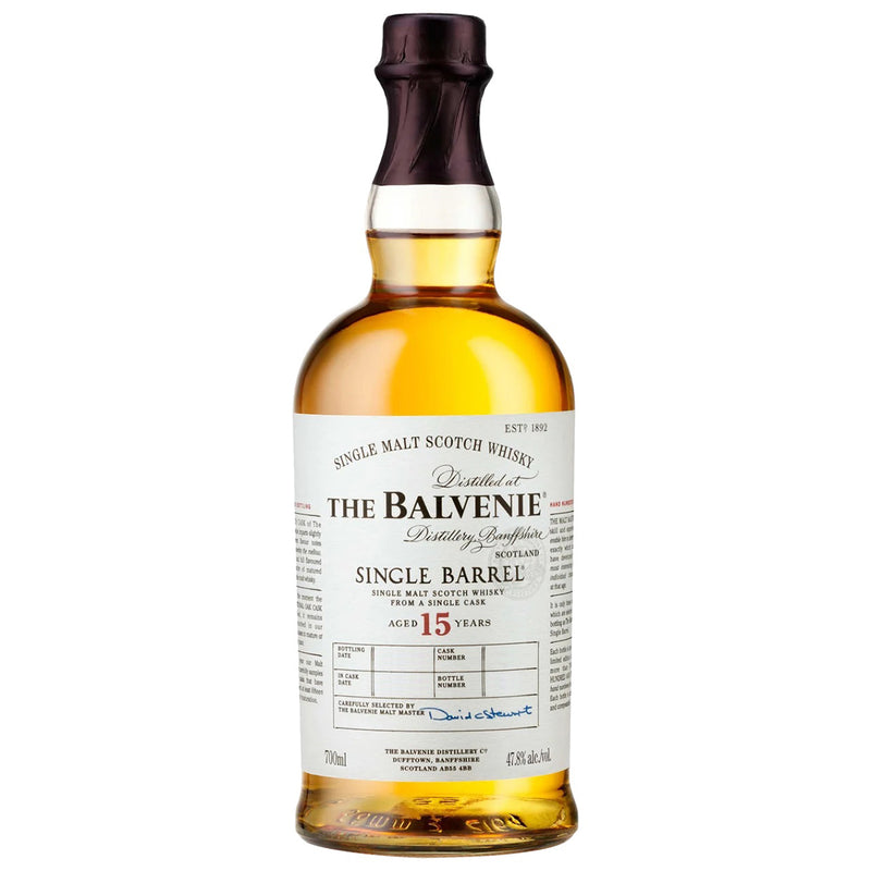 Balvenie 15 Year Old Single Barrel Scotch Whisky | Buy Online