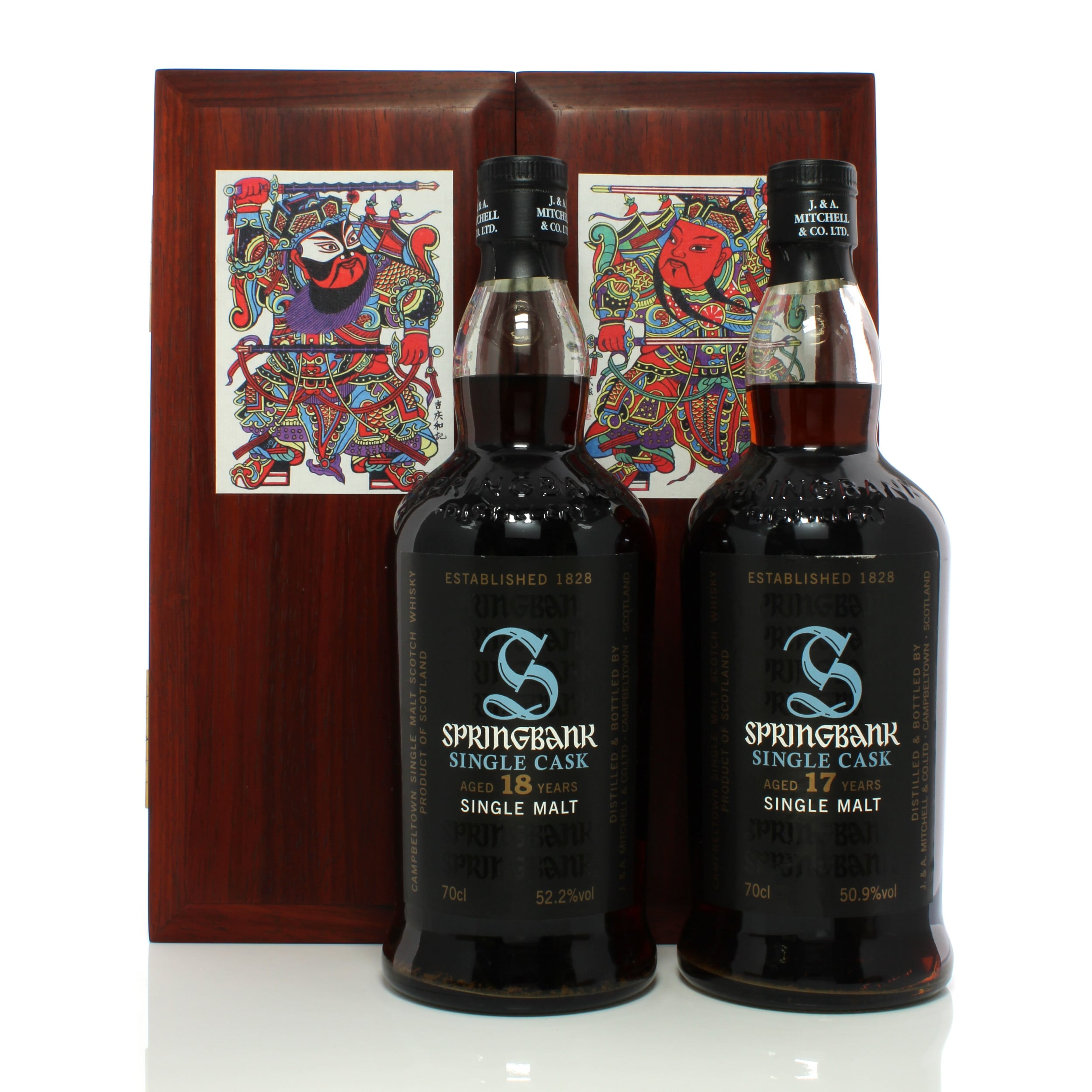 Springbank 1994 & 1995 Single Cask #150 & 445 Door Gods 1st