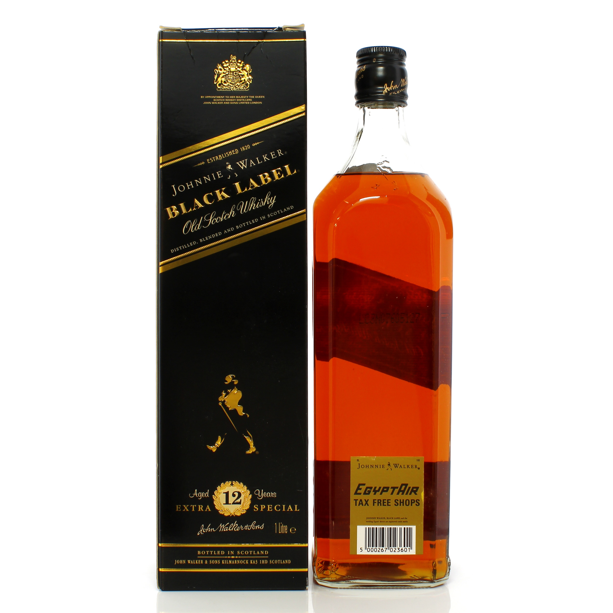 Johnnie Walker 12 Year Old Black Label Extra Special Auction