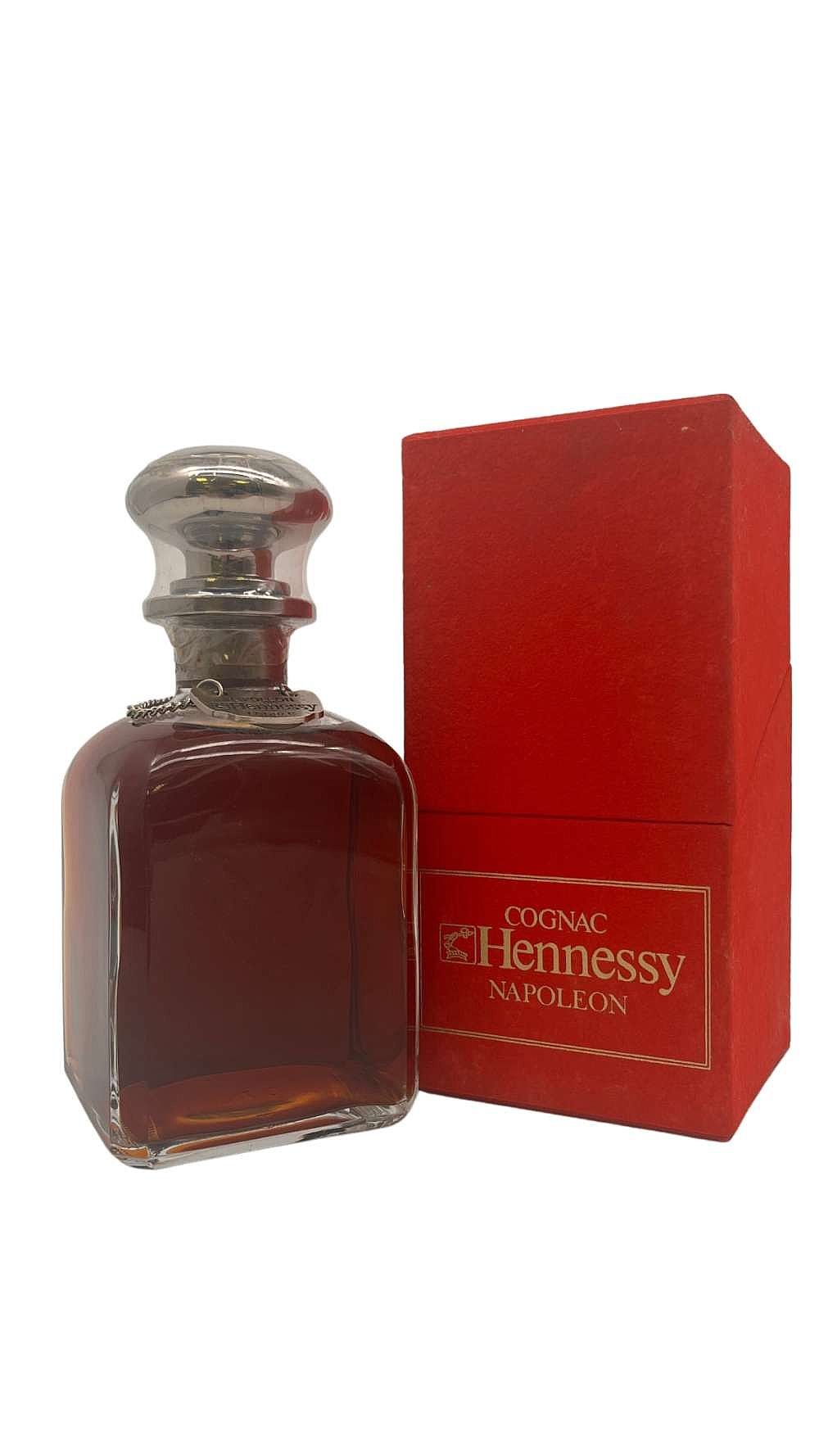 Hennessy Cognac Napoleon, Silver Top 1980s | Whiskey Bidders