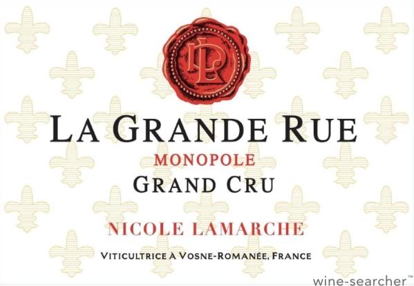 2014 Nicole Lamarche La Grande Rue Grand Cru Monopole, Cote de