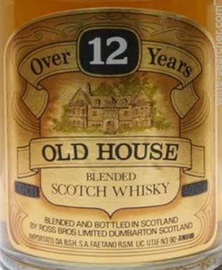 Ross Bros Ltd. 'Old House' 12 Year Old Blended Scotch Whisky