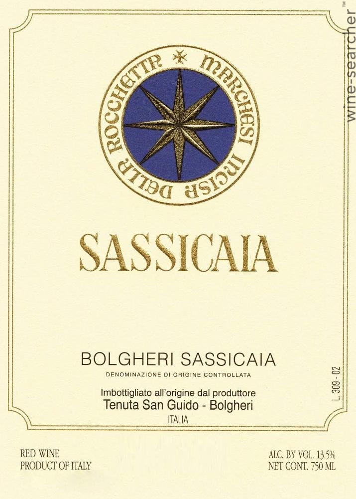 1993 Tenuta San Guido Sassicaia Bolgheri, Tuscany, Italy | prices
