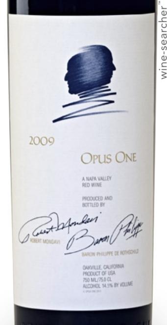 Best local price for 2009 Opus One - stores near you in USA